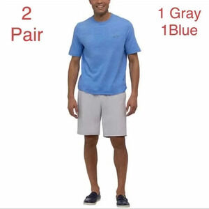 Greg Norman  2 pair Men’s Pull-On Short 4 Way Stretch NWT Size XXL